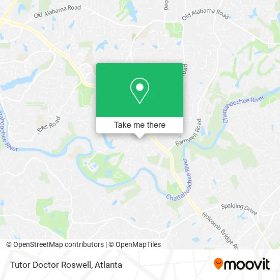 Tutor Doctor Roswell map