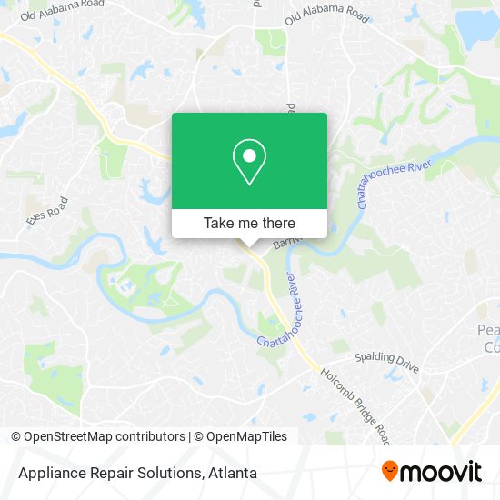 Mapa de Appliance Repair Solutions