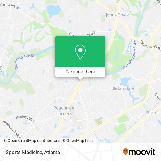 Sports Medicine map