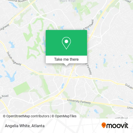 Mapa de Angelia White