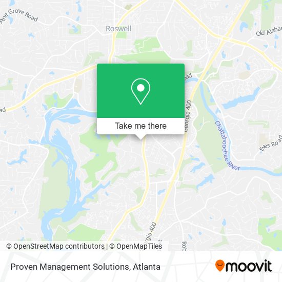 Mapa de Proven Management Solutions