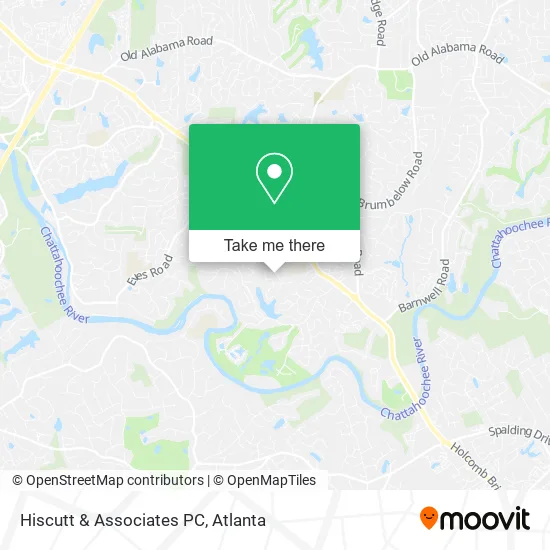 Mapa de Hiscutt & Associates PC