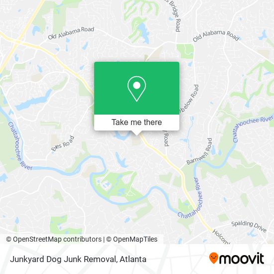 Mapa de Junkyard Dog Junk Removal