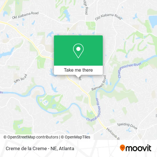Creme de la Creme - NE map