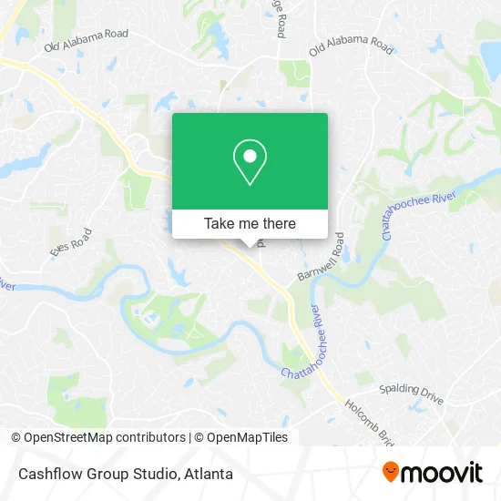 Cashflow Group Studio map