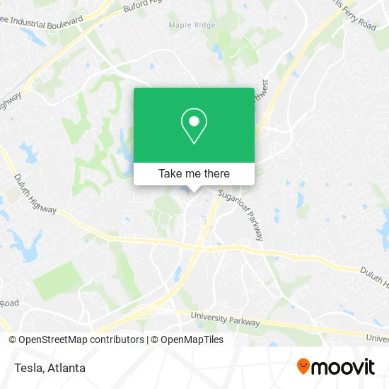 Mapa de Tesla