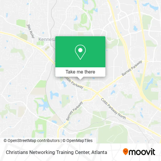 Christians Networking Training Center map