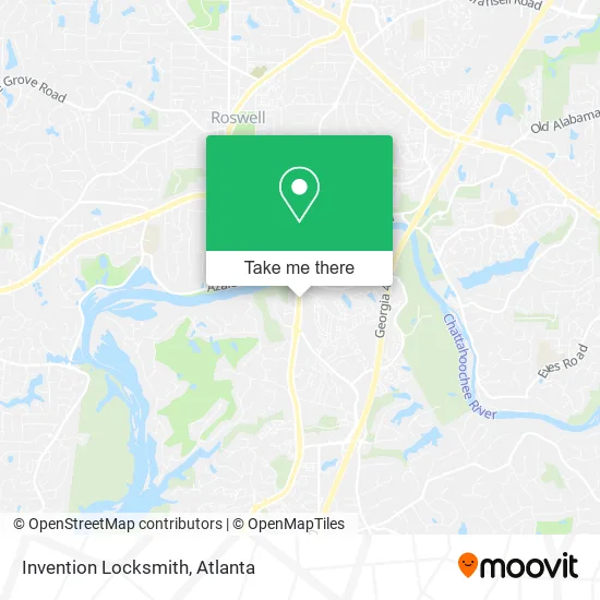 Invention Locksmith map