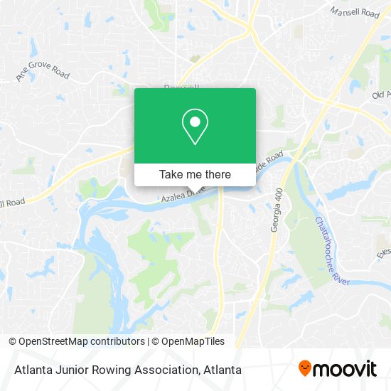 Mapa de Atlanta Junior Rowing Association