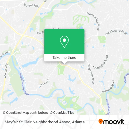Mapa de Mayfair St Clair Neighborhood Assoc