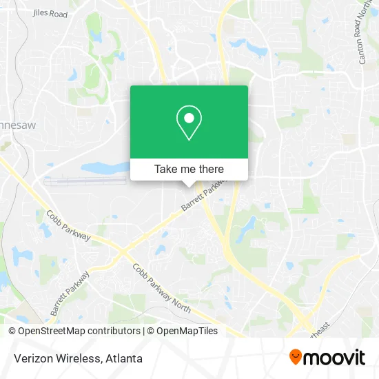 Verizon Wireless map