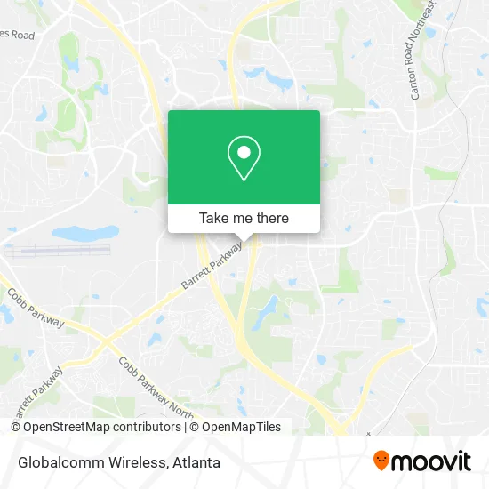 Globalcomm Wireless map