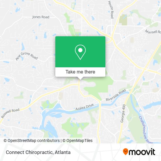 Connect Chiropractic map