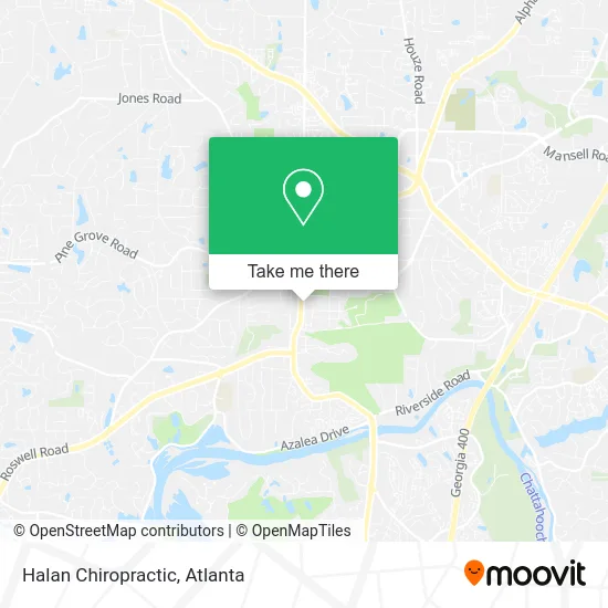 Halan Chiropractic map