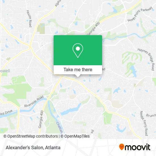 Mapa de Alexander's Salon