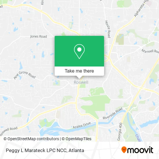Mapa de Peggy L Marateck LPC NCC