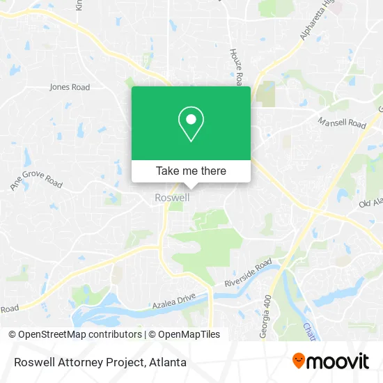 Roswell Attorney Project map