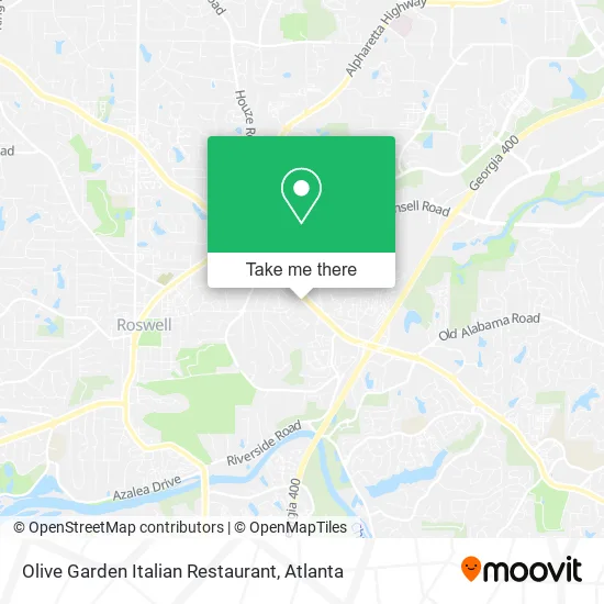 Olive Garden Italian Restaurant map