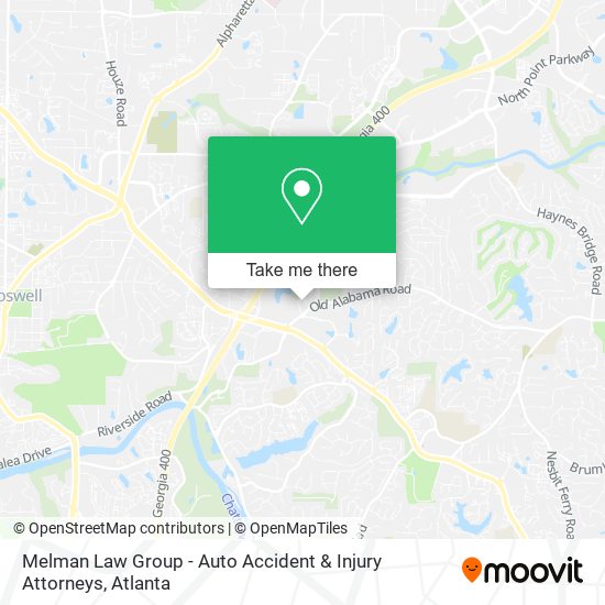 Mapa de Melman Law Group - Auto Accident & Injury Attorneys