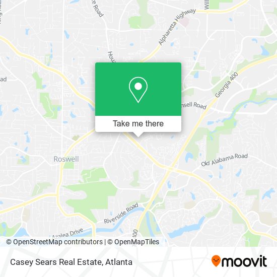 Casey Sears Real Estate map