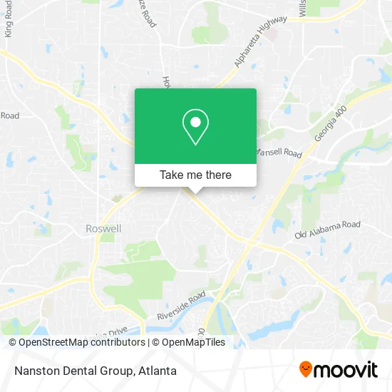 Nanston Dental Group map