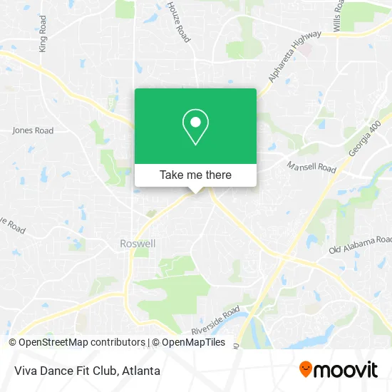 Mapa de Viva Dance Fit Club