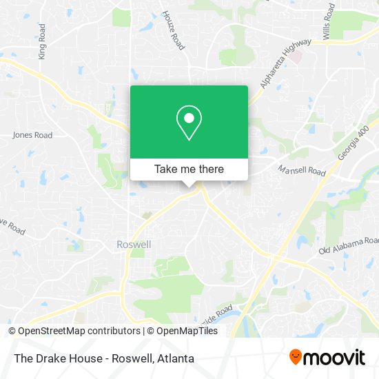 The Drake House - Roswell map