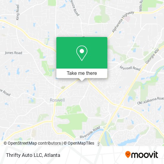 Mapa de Thrifty Auto LLC