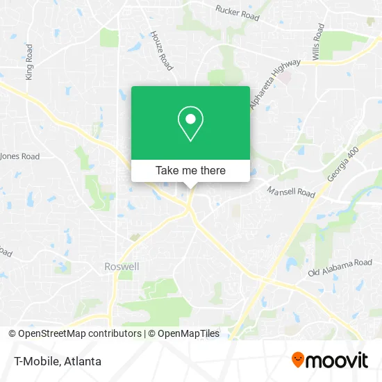 T-Mobile map
