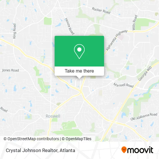 Crystal Johnson Realtor map