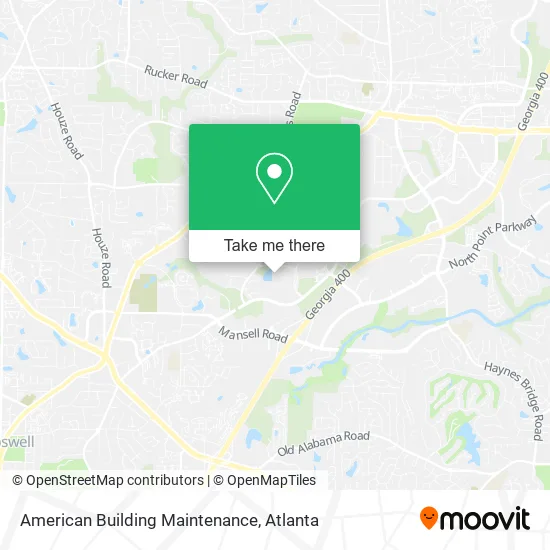 American Building Maintenance map