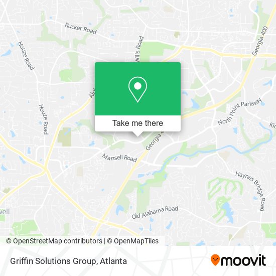 Griffin Solutions Group map