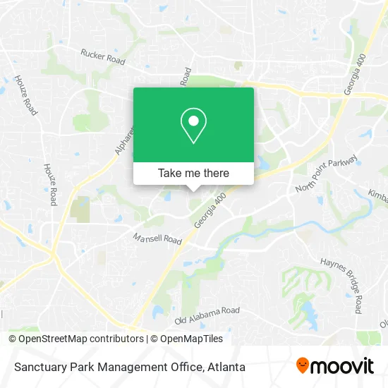 Mapa de Sanctuary Park Management Office