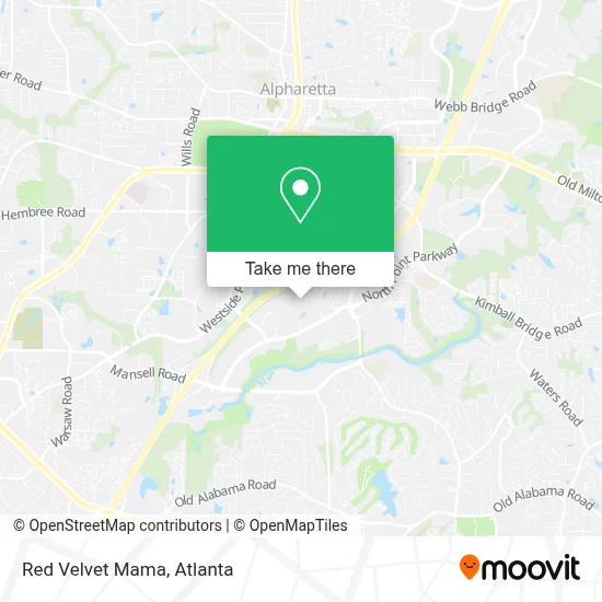 Red Velvet Mama map