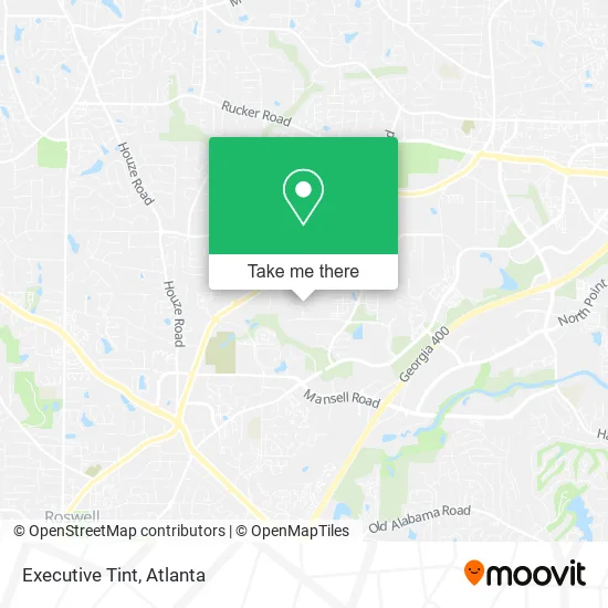 Mapa de Executive Tint