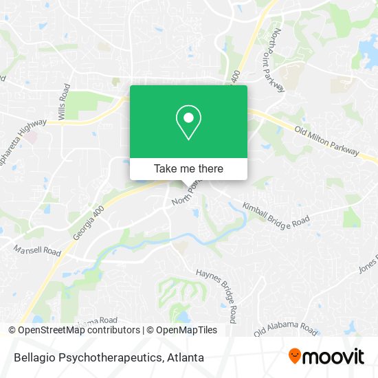 Mapa de Bellagio Psychotherapeutics