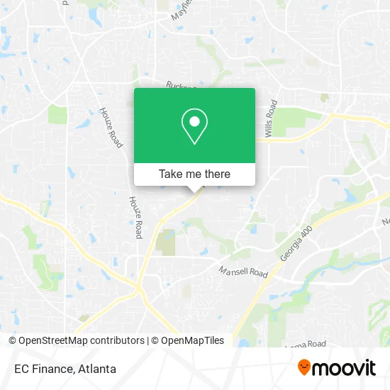 Mapa de EC Finance