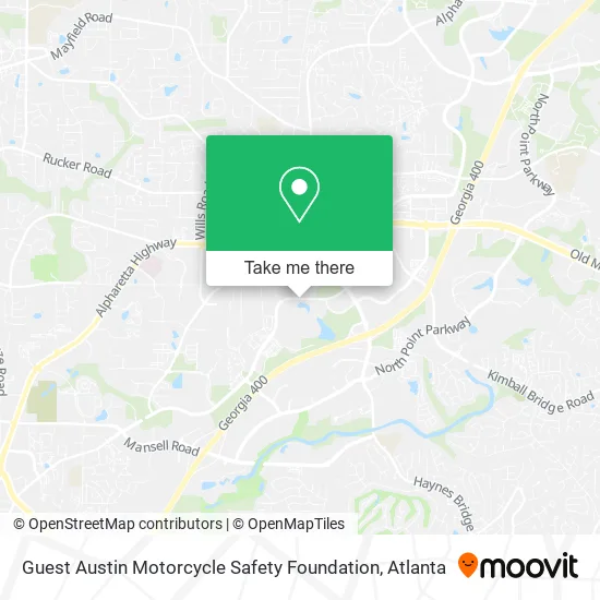 Guest Austin Motorcycle Safety Foundation map