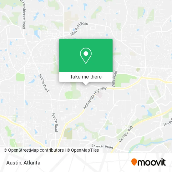 Austin map