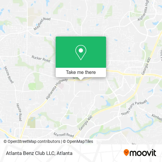 Atlanta Benz Club LLC map
