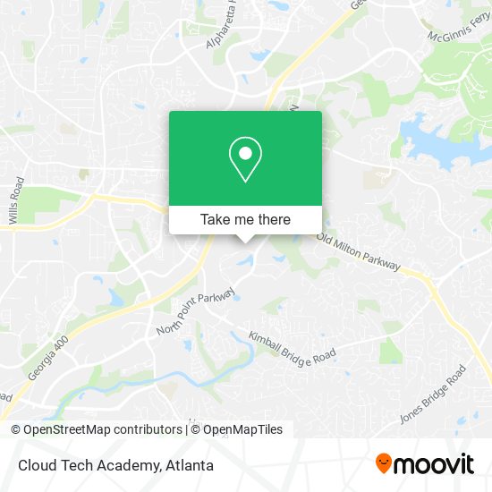 Mapa de Cloud Tech Academy