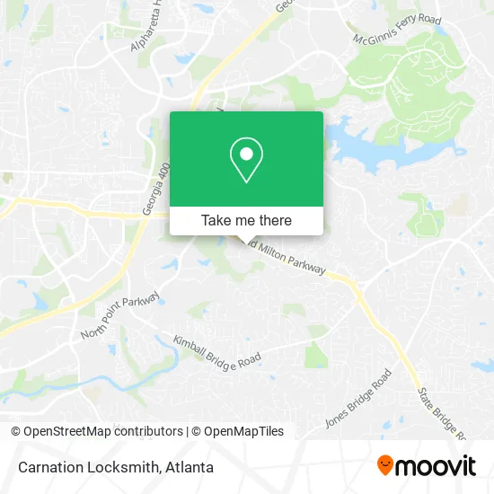 Carnation Locksmith map
