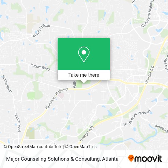 Mapa de Major Counseling Solutions & Consulting