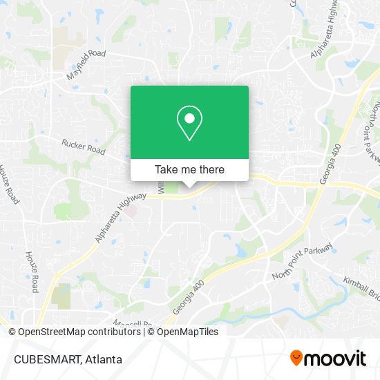 CUBESMART map