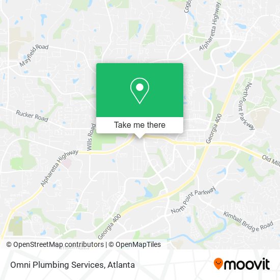 Omni Plumbing Services map