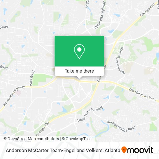 Mapa de Anderson McCarter Team-Engel and Volkers