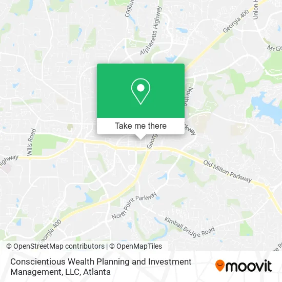 Conscientious Wealth Planning and Investment Management, LLC map