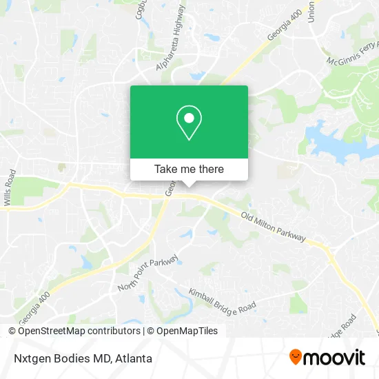 Mapa de Nxtgen Bodies MD
