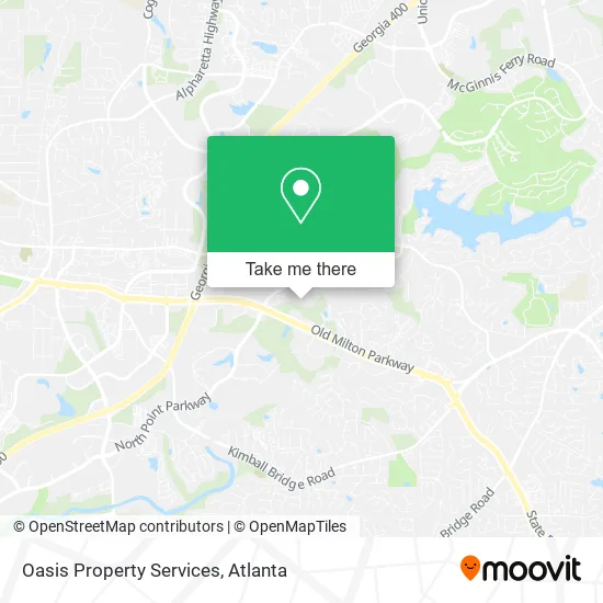 Oasis Property Services map