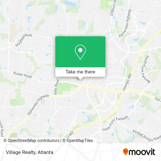 Village Realty map